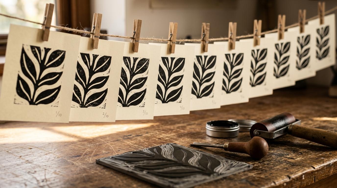 Linocut Printing